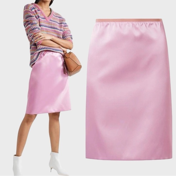 Marc Jacobs Dresses & Skirts - NWT MARC JACOBS Duchesse-satin Skirt  In Baby Pink Size 6